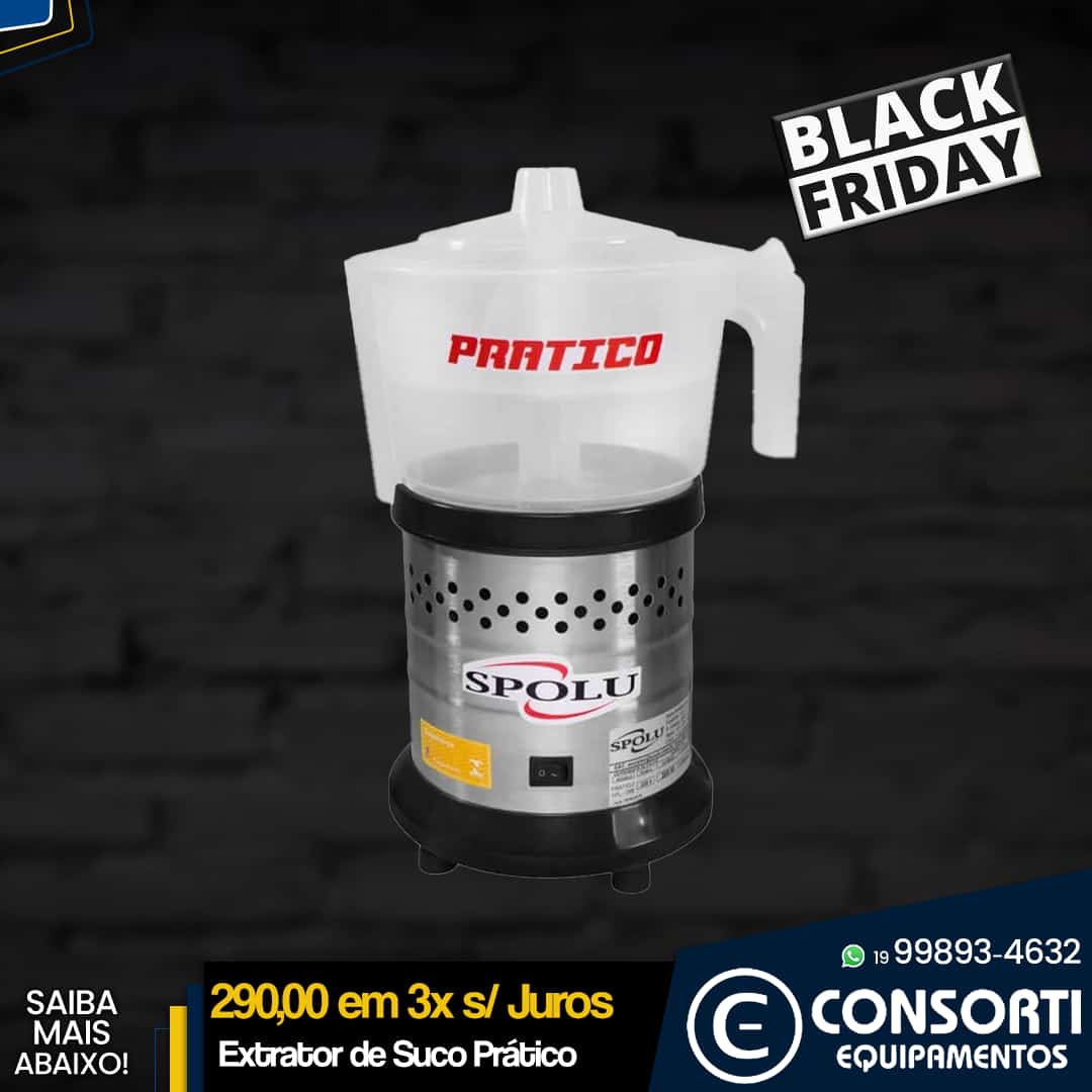Extrator de suco prático